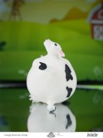 فیجت گاو سفید خامه ای cow fidget