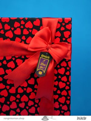 جعبه کادویی قلب قرمز gift box