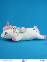 عروسک تک شاخ خوابیده 70سانتی sleeping unicorn doll