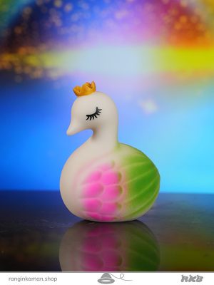 فیجت فلامینگو تاجدار خامه ای Crowned Flamingo Fidget