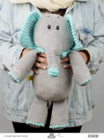 عروسک فیل بانمک Cute elephant doll