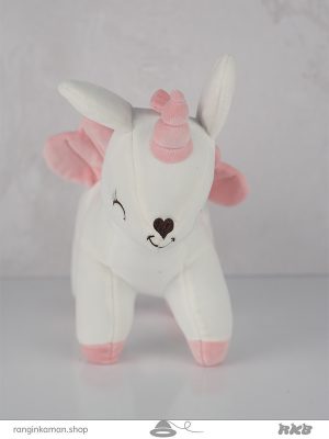 عروسک یونیکورن بینی قلبی بزرگ unicorn doll heart nose Big