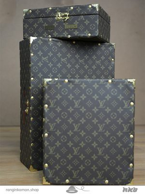 جعبه چمدانی 3 سایز طرح ال وی Box 3 sizes design Lv