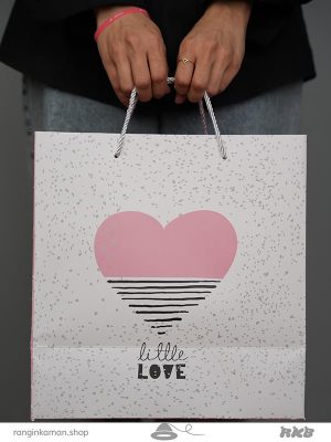 ساک دستی طرح قلب Heart design handbag