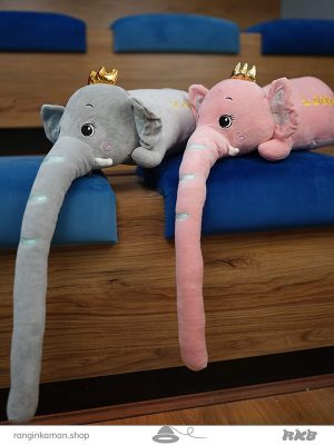 عروسک فیل شاه خوابیده Sleeping elephant king doll