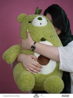 عروسک خرسک آووکادو بزرگ Big avocado teddy bear