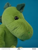 عروسک دایناسور سبز سایز 1 Green dinosaur doll size 1