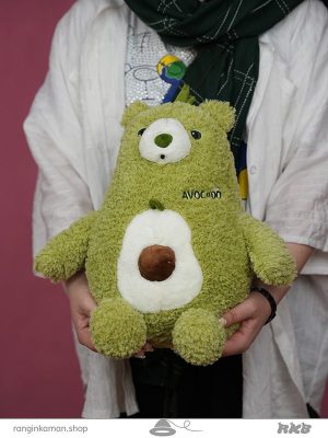 عروسک خرسک آووکادو متوسط Medium avocado teddy bear