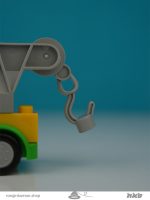 اسباب بازی زینگو مدل جرثقیل Zingo crane model toy