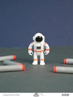 اسباب بازی تفنگ با آدمک فضایی Gun toy with spaceman