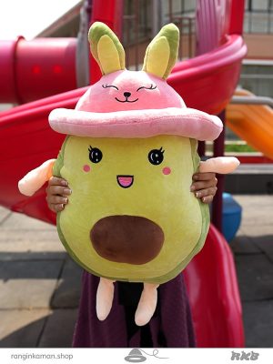 عروسک آووکادو تپل خرگوشی Avocado stuffed rabbit doll