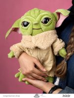 عروسک بیبی یودا تیله ایBaby Yoda marble doll