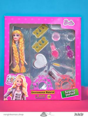 اسباب بازی سندی باربی با وسایل کد 1401 Sandy Barbie toy with accessories