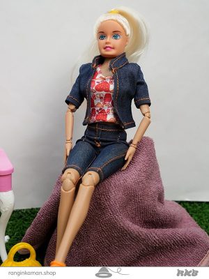 عروسک لیزا آرایشی کد 0110 Lisa cosmetic doll