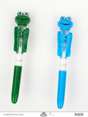 خودکار مشت زن طرح قورباغه لیزریLaser frog design punching pen