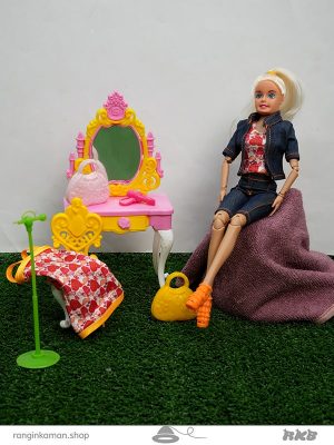 عروسک لیزا آرایشی کد 0110 Lisa cosmetic doll