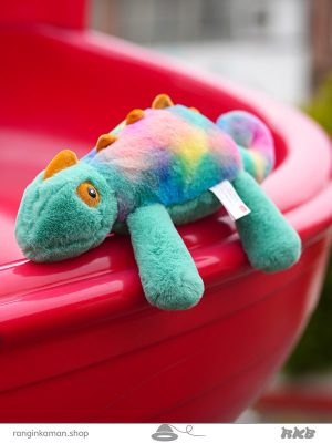 عروسک سمندر رنگین کمان کوچک کد 215 Little rainbow salamander doll