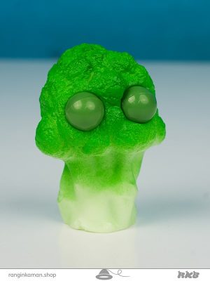 فیجت کلم بروکلی چشم درار Eye-popping broccoli fidget