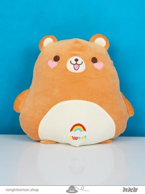 عروسک پتو خرس تپل کد Teddy bear blanket doll 941235