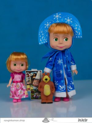 عروسک ماشا و میشا کدMasha and Misha dolls3054
