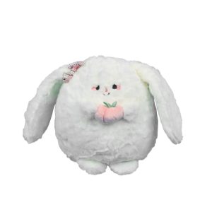 عروسک خرگوش هلو به دست Peach rabbit doll in hand