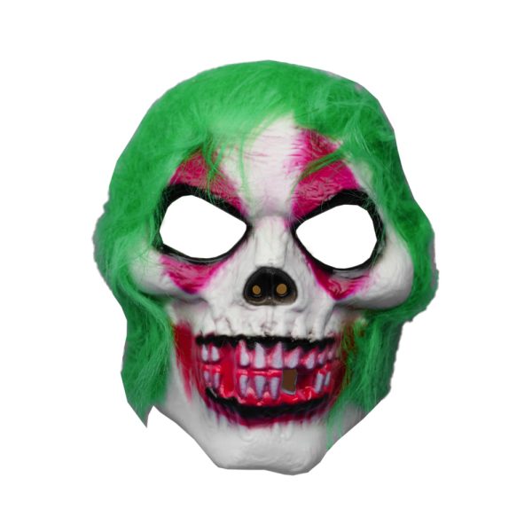 نقاب آدمک مو رنگی Colored hair mannequin mask4