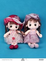 عروسک دختر کلاه گلی 40 سانتی flower hat doll