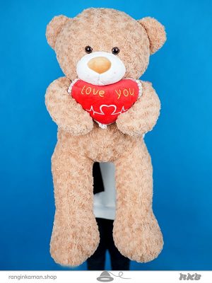 عروسک خرس عاشق سایز 3 کد 025 teddy bear in love
