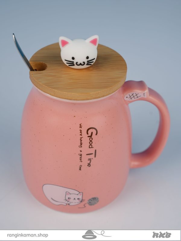ماگ طرح کله گربه کد 10731 Cat head design mug