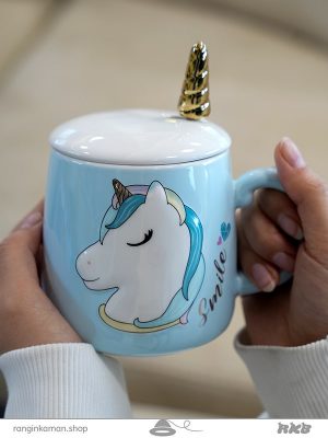 ماگ طرح تک شاخ کد Unicorn design mug 10682